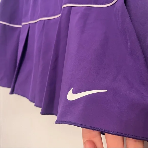 Nike Women's TCU Pleated Tennis Skirt - Picture 3 of 8